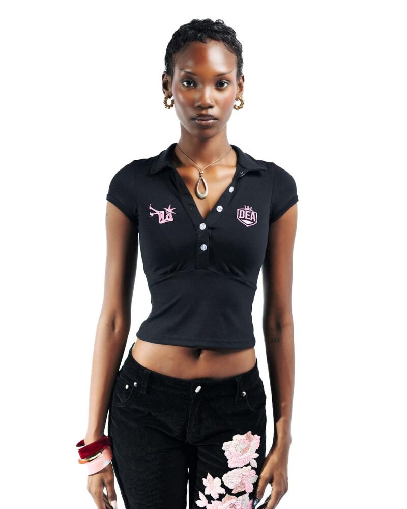 Black DEA Polo