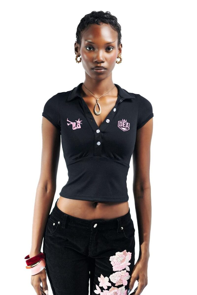 Black DEA Polo