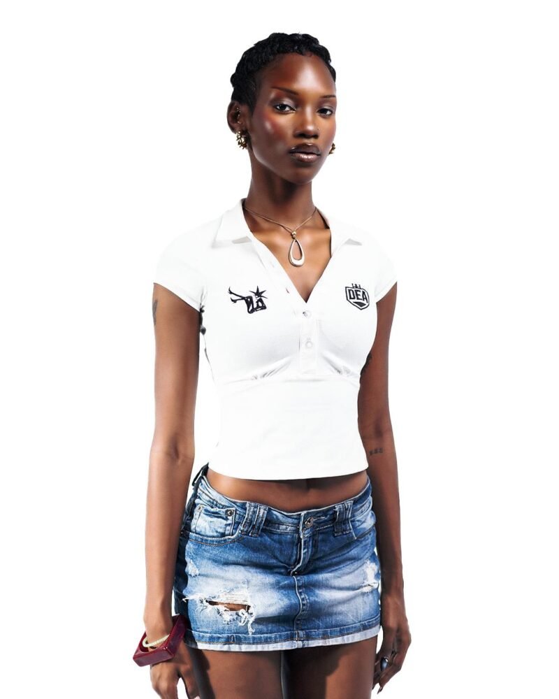 White DEA Polo