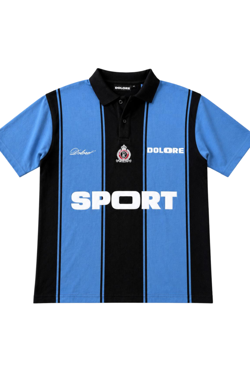 WHY ALWAYS ME POLO (BLUE)